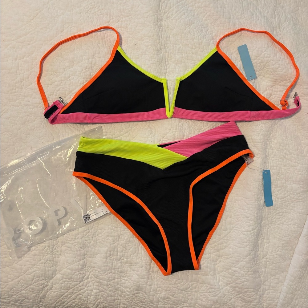Colorful Women's Bikini Set